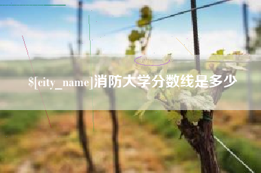 盘锦消防大学分数线是多少