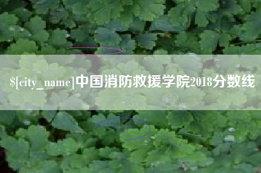 盘锦中国消防救援学院2018分数线