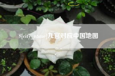 盘锦九宫对应中国地图