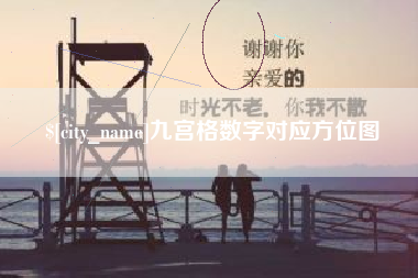 盘锦九宫格数字对应方位图