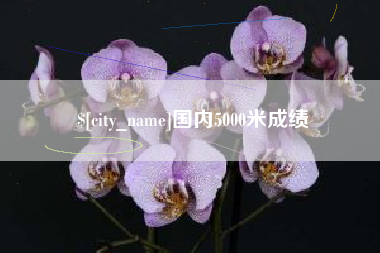 盘锦国内5000米成绩