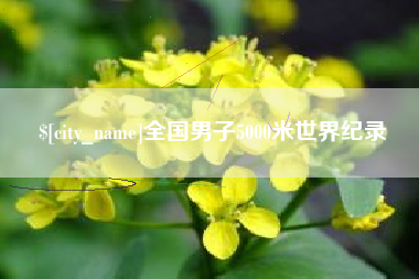 盘锦全国男子5000米世界纪录