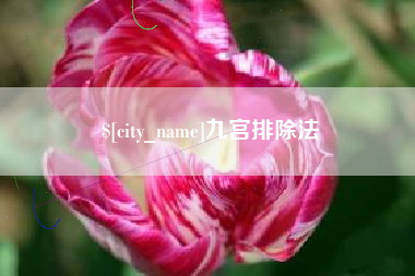 盘锦九宫排除法
