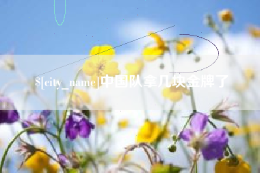 盘锦中国队拿几块金牌了