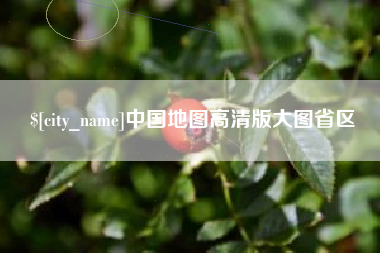 盘锦中国地图高清版大图省区