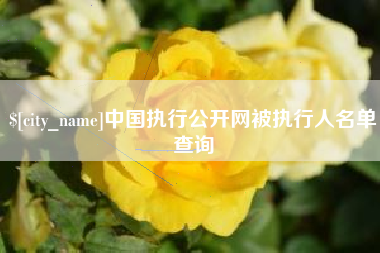 盘锦中国执行公开网被执行人名单查询