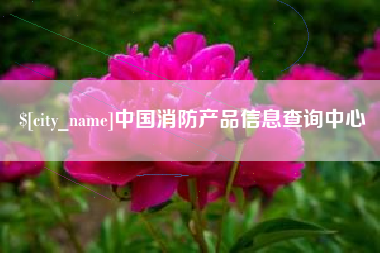 盘锦中国消防产品信息查询中心