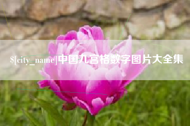 盘锦中国九宫格数字图片大全集