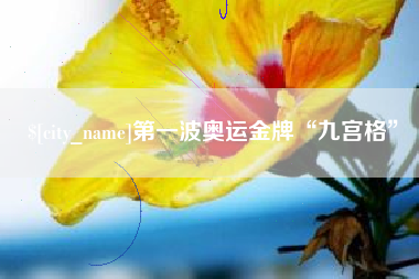 盘锦第一波奥运金牌“九宫格”