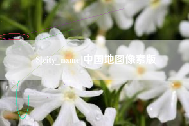 盘锦中国地图像素版