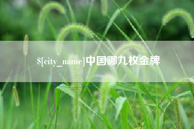盘锦中国哪九枚金牌